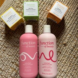 Function of Beauty Custom Curly Hair Shampoo + Conditioner